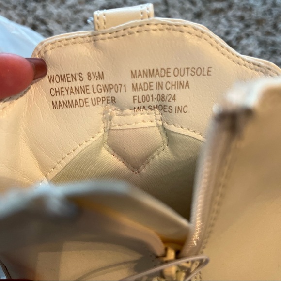 MIA women Western-Style Ankle Boots size 8,5 - Picture 9 of 9